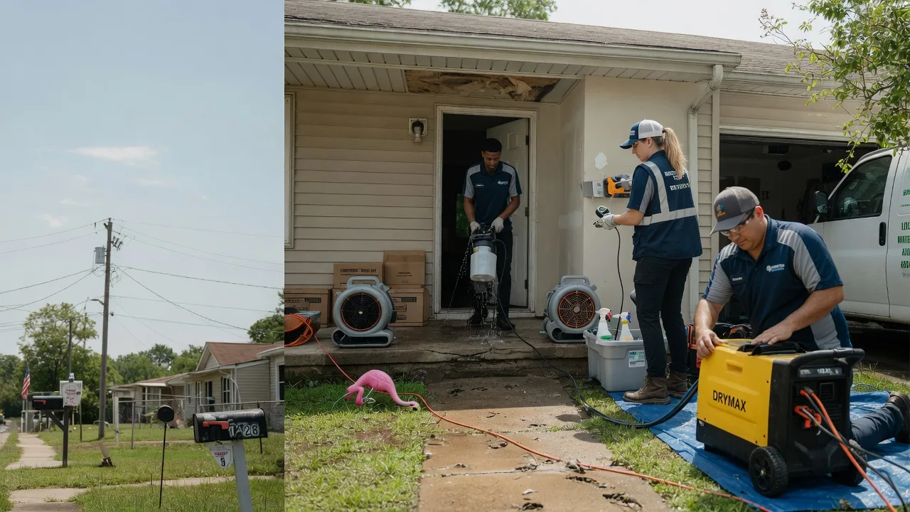 Storm Damage Water Removal in Princeton, TX near me